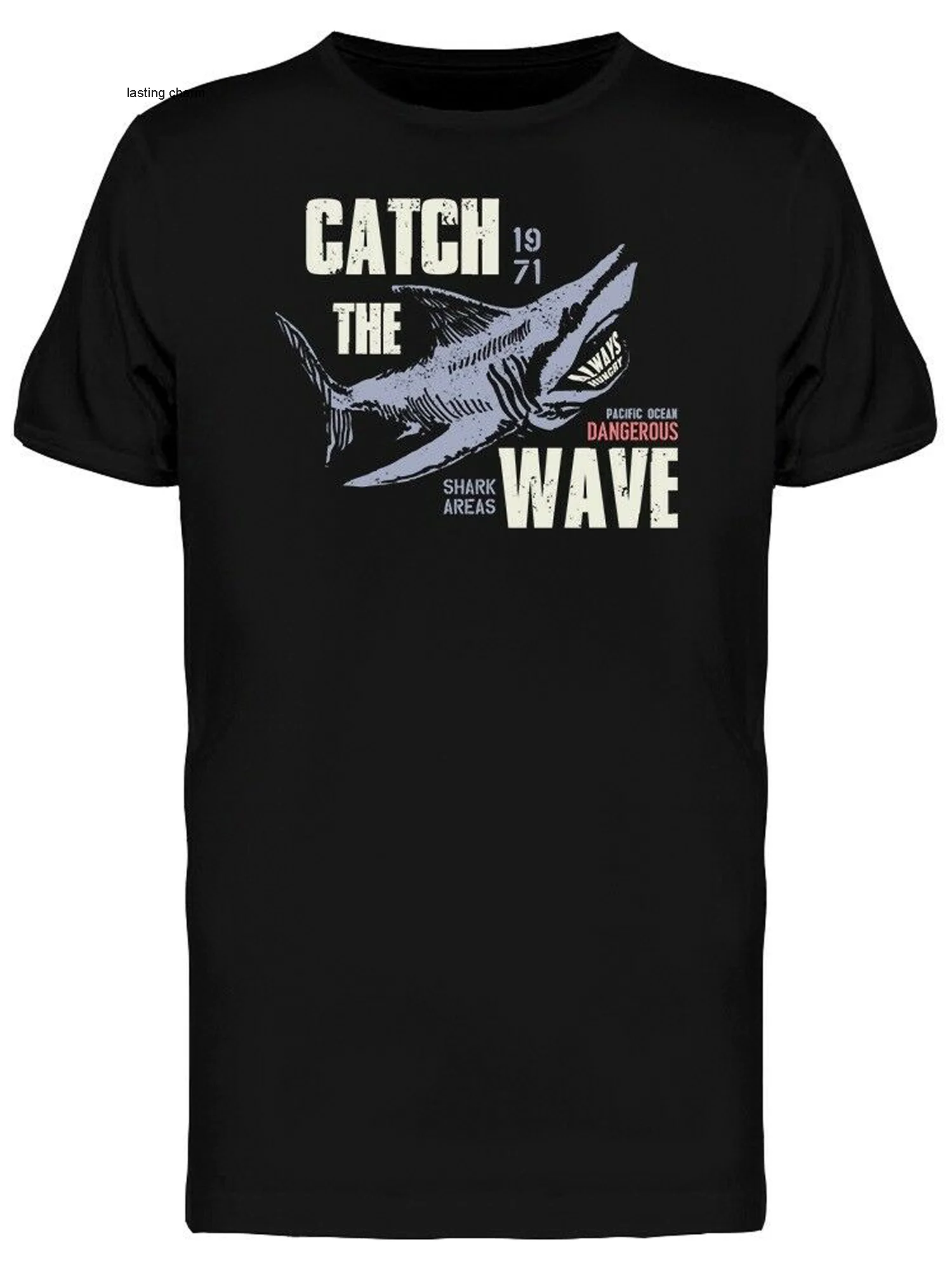 Lasting Charm Ocn ous Shark A Catch The Golf T-shirt. Summer Cato O-ne Sho Mouwen Man T-shirt New | Мужская одежда