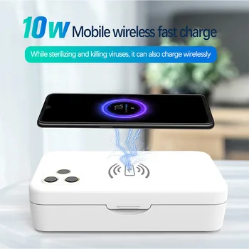 

Ultraviolet Wireless Charging Mobile Phone Sterilization Container Ultraviolet Masks Sterilization Sterilizer