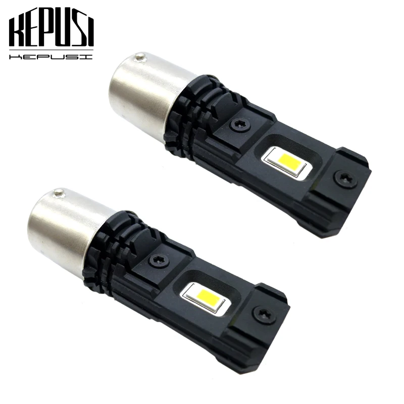 

2pcs LED 1156 BA15S P21W LED 1157 BAY15D P21/5W LED Bulbs R5W White Car Turn Signal Brake Lights 12V 24V Backup Reverse Bulb