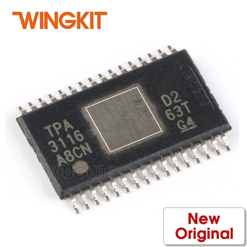1 шт. TPA3116D2DADR HTSSOP32 TPA3116D2DAD TPA3116D2 TPA3116 TPA31 HTSSOP-32 50 Вт стерео (BTL) аудио усилитель класса D