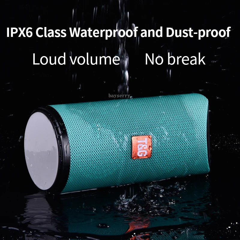 

for Huawei Wireless Bluetooth Speaker Portable Column Outdoor Speaker 10W Subwoofer Sound Bar with Mic FM Radio TF Music Player
