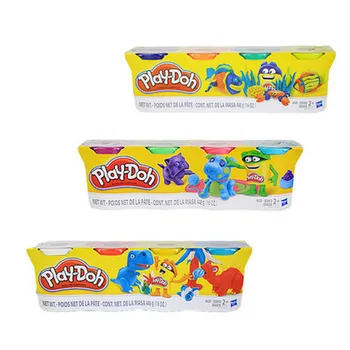

Hasbro Play Doh Plus Clay Play Dough Colorful Mud DIY Toys 4colors Plasticine Kids Gifts Random 1set