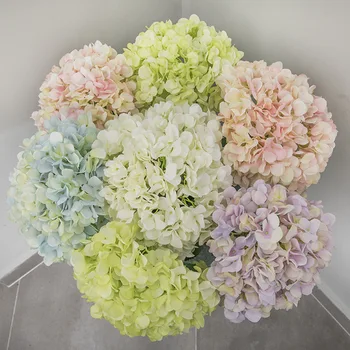 

Guangzhou Model Bouquet Large Size Bella Hydrangea European Style Artificial Flower Domestic Ornaments