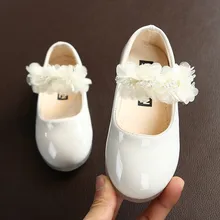 JAYCOSIN; популярная обувь принцессы для девочек; Дизайнерская обувь с кружевными цветами; качественная обувь из искусственной кожи вечерние туфли для маленьких девочек; детская повседневная обувь