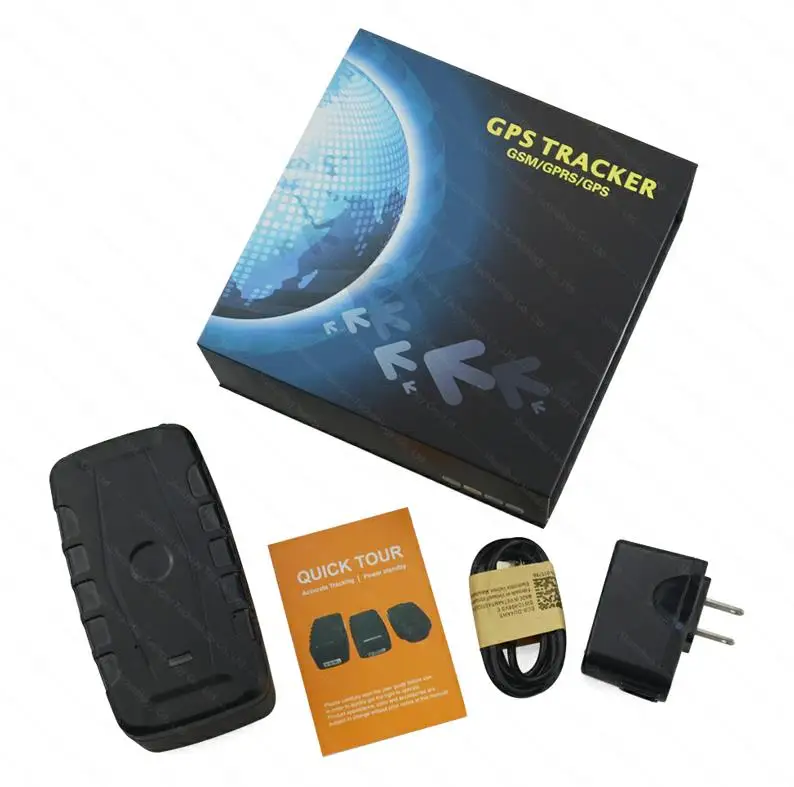 With box Gps трекер для автомобиля LK209C 20000 мАч 240 дней в режиме ожидания автомобильный трекер Водонепроницаемый 2G gps локатор трекер магниты дропшиппинг сигнализация - Цвет: With box