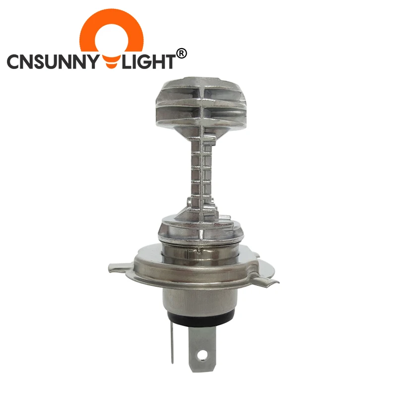 Лампа для фар мотоцикла CNSUNNYLIGHT H4 P43t HS1 LED BA20D H6 лампа 1080Lm H/L аксессуары скутера фары
