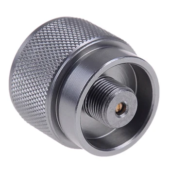 

1 Lb LPG Gas Tank Adapter Outdoor Camping Propane Input & Lindal Output Valve Output Stove Accessories Cooking Tool
