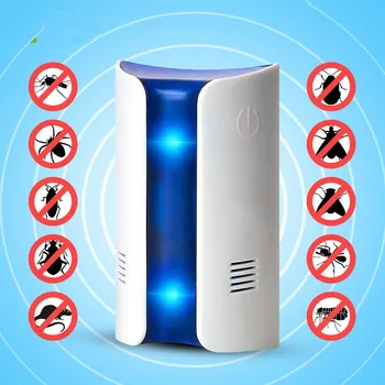 

Ultrasonic Pest Reject Electronic Rat Mice Repeller Anti Mosquito Insect Killer Mouse Anti Mosquito Repeller US/EU Plug 2020 New
