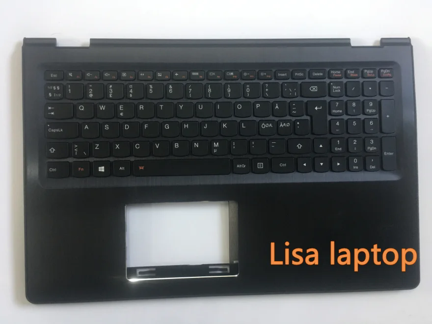 Для lenovo верхний Чехол w flex3-1570 BKL nd C-Cover с клавиатурой черный 5CB0J34096