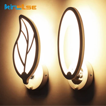 

Nordic Modern Simple LED Wall Lamps With Switch Bedroom Bedside Home Bathroom Indoor Stairs Aisle CorridorWall Lights Decor