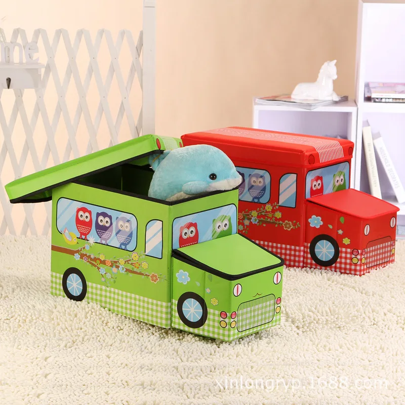 

Manufacturers Direct Selling Folding Storage Stool Footstool Sofa Stool CHILDREN'S Cartoon Owl Storage Stool Wholesale