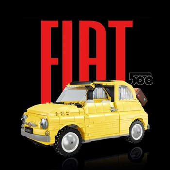 

IN STOCK Creator FIAT500 Idear Mini Car Model 2021 981Pcs Building Blocks Bricks Kids Christmas Toys Gifts 21002 21003 10271