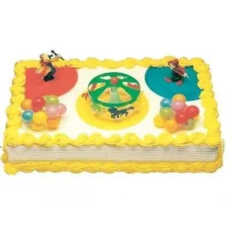 

Mounted Ant Themed Plastic Mini Cake-Terrarium Object