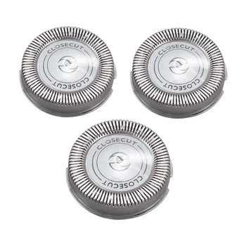

3 Pcs Replacement Shaver Head Blade Cutters for Norelco HQ4 HQ58 HQ56 HQ80
