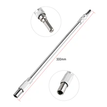 

Multi-Angle Work Metal Soft Shaft Extension Rod Hose 30mm Electric Drill Screwdriver Bit Snake Flexible Hose Cardan Shaft