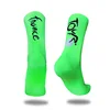 New Cycling Socks Letter Sports Socks Breathable Compression Outdoor Pro Competition Bike Socks Men Calcetines Ciclismo ► Photo 3/4