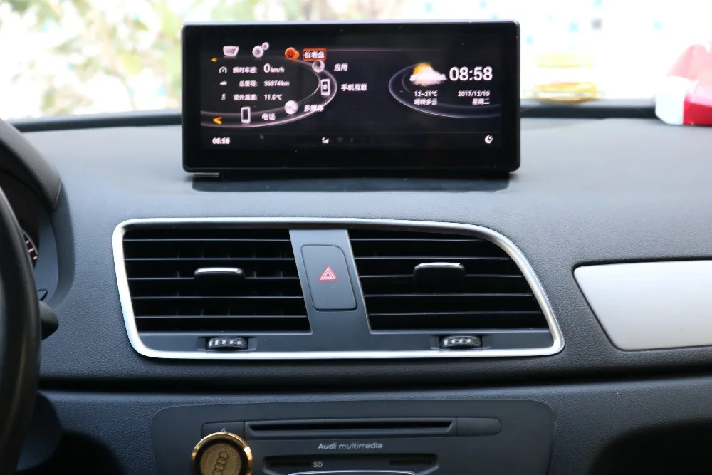 8," Android Сенсорный экран для Audi Q3 2013- с wifi gps-навигация, радио, стерео Мультимедийный Плеер