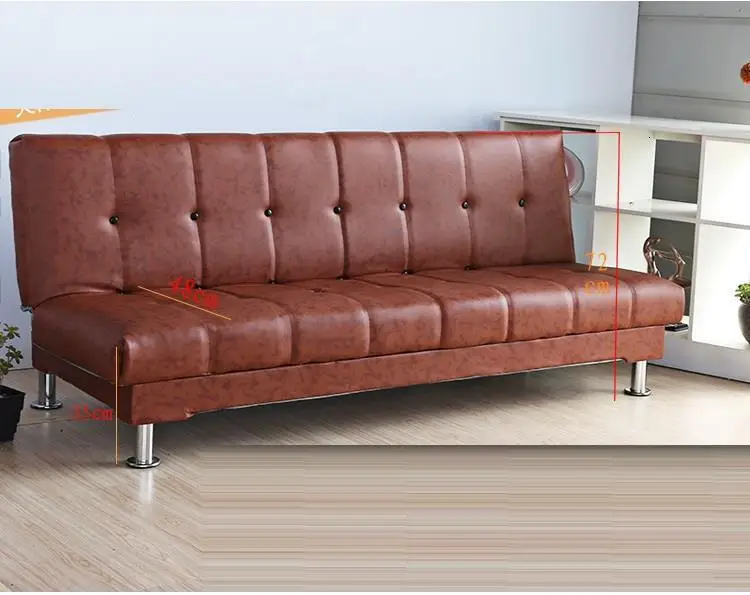 Складной диван Meble, современный пуховый диван Meubel Futon, кожаный чехол для мобильного телефона, мебель для гостиной, диван-кровать