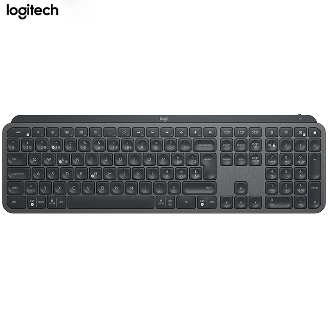 Logitech-Clavier mécanique sans fil MX, Bluetooth, USB, jeu de bureau,  Windows, IOS, Android, avec 2,2 Logi - AliExpress