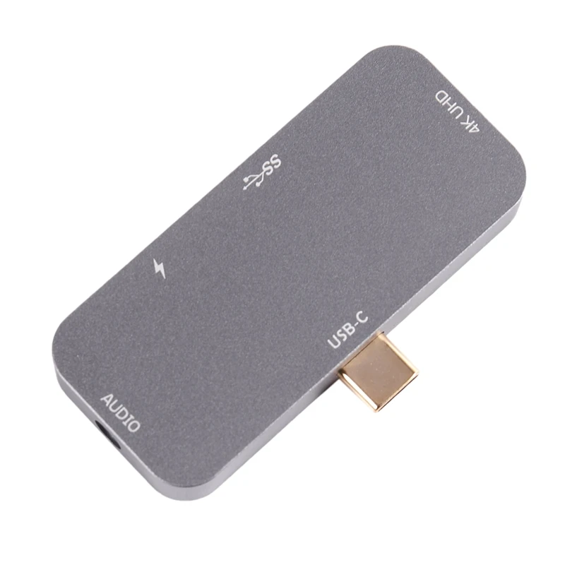 Тип-C концентратор подходит для Apple MacBook адаптер зарядки PD USB-C компонентов HDMI 4-в-1 док-станция