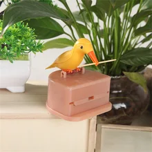 Aliexpress - 1PC Smart Toothpick Box Automatic Toothpick Out Standing Bird Toothpick Dispenser Storage Box Desk Decor Kitchen Accessories