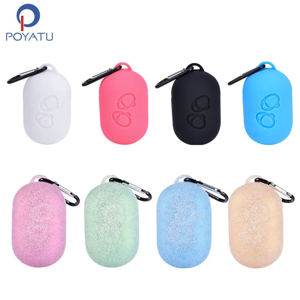 POYATU For Samsung Gear IconX 2018 Soft Ecouteur Inear Coque IconX2018 Silicone Case Earphone Protective Cover | Электроника