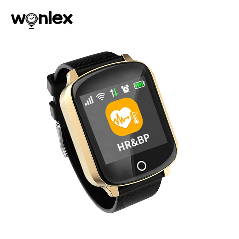 Умные часы Wonlex EW200S водонепроницаемые IP67 переносные устройства для пожилых людей