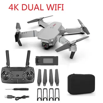 

E88 Double Camera Folding Aircraft HD Aerial Quadcopter Model Toy Plastic Parent-Child Exchange Interest Cultivation