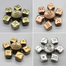 Ручной Спиннер игра в кости Стиль цинковый сплав подшипник высокая скорость спиннинг рельеф игрушка XXFE