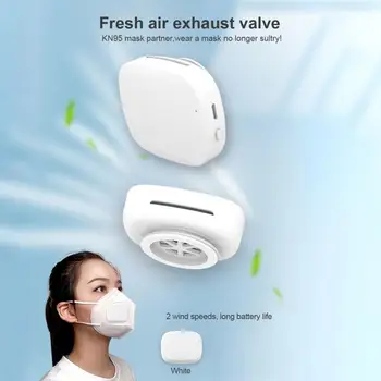 

Fresh Air Breathing Valve Electric Mask Air Purification Breathing Valve For Valve Protective Face Mask Protection Accessories