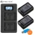 PALO 2000mAh NP-FW50 NP FW50 NPFW50 Аккумулятор Akku + LCD Dual для Sony Alpha a6500 a6300 a6000 a5000 a3000 NEX-3 a7 7R a7R a7R II