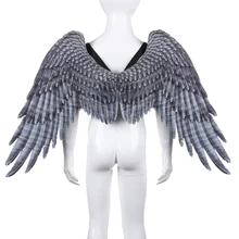 3D Крылья Ангела тематическая вечеринка Хэллоуин костюм косплей крылья для От 5 до 10 лет Детские костюмы для косплея