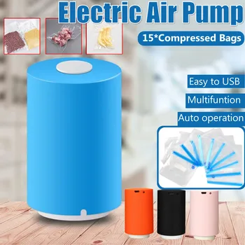 

Mini USB Household Food Automatic Compression Vacuum Sealer Handheld Vacuum Packer Kitchen Tool Send 5/10Pcs Recycle Bags