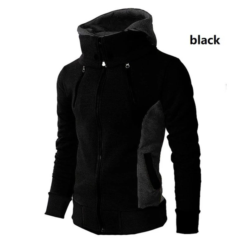 Goedkoop Zogaa 2019 Nieuwe mannen Truien Katoen Casual Mannen Hoody Jas Effen Dikke Katoenen Truien Camouflage Sweatshirts Mannen Warme Truien