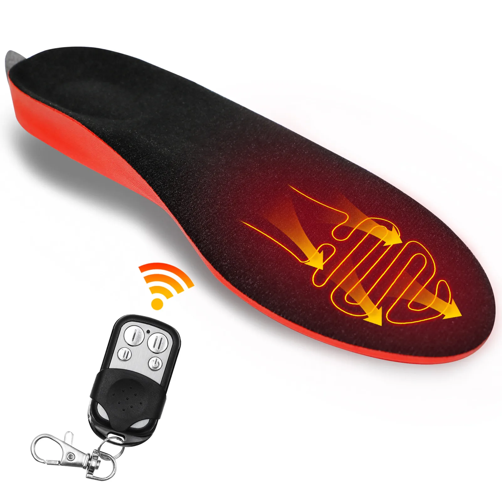 Lithium Battery Charging Electric Insole Increase Insole Winter Electric Heated Insoles USB Heating Feet Warm Accessories