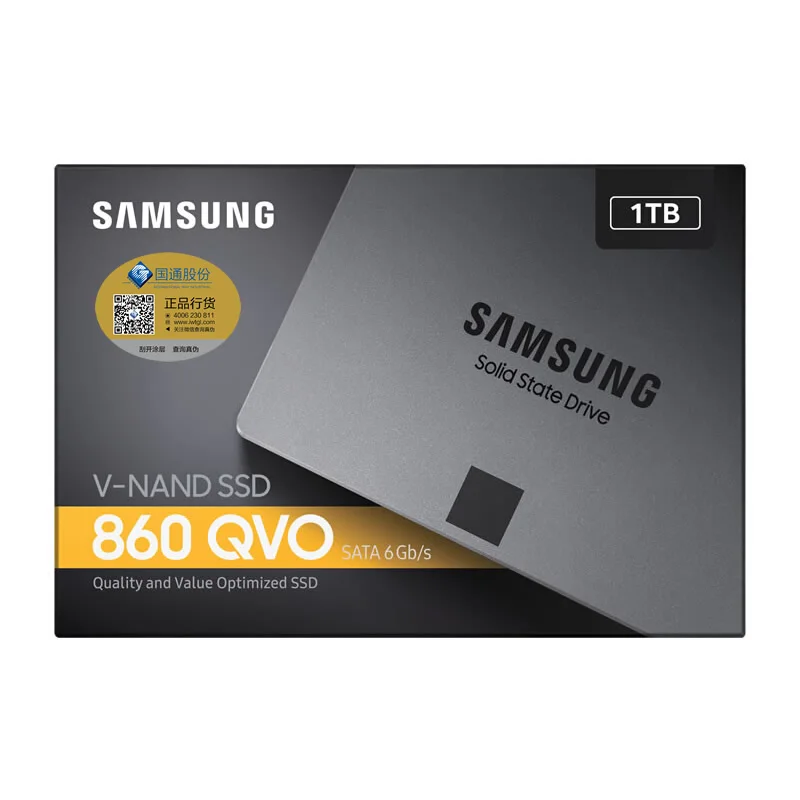 SAMSUNG SSD 860 QVO Внутренний твердотельный накопитель на ТБ HDD 2 5 дюйма SATA3|Внутренние