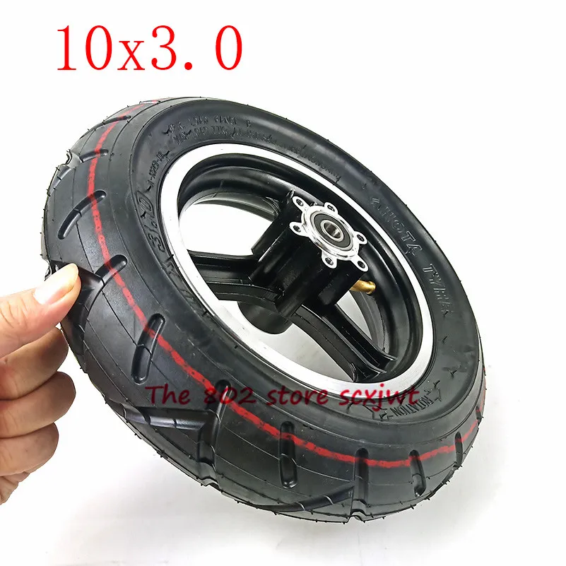 Супер 10 дюймов пневматическая колесная 10x3.0 камера шины и сплавный диск тормозные диски для электрического скутера балансировки ХОВЕРБОРДА 10*3,0 шины