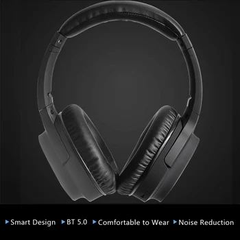 

Over-Ear Bluetooth Wireless Headphones BT 5.0 Wireless Sports Headset Folding Music Headsets with Mic Noise Reduction Headset