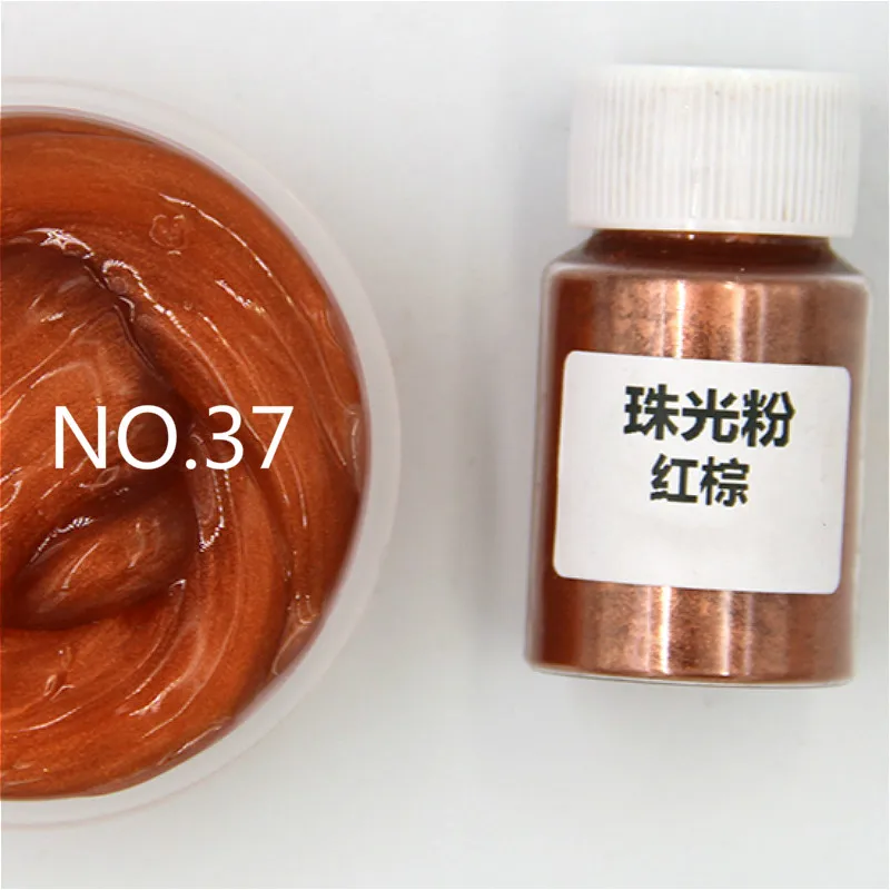Diy Handmade Pearlescent Mica Powder Epoxy Resin Dye Pearl Pigment Resin Glue Pigments Material Crystal Mold