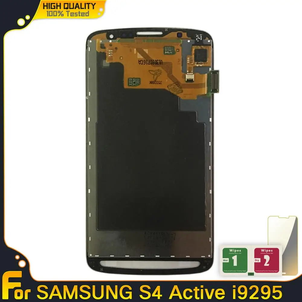 Протестированный рабочий ЖК-дисплей для samsung Galaxy S4 Active i9295 i537, сенсорный дигитайзер в сборе
