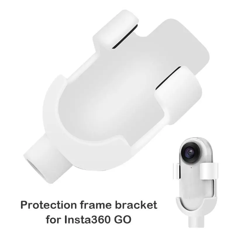 Адаптер ALLOYSEED с расширенной рамкой и зажимом для Insta360 GO Thumb camera Adapter защитная рамка Кронштейн