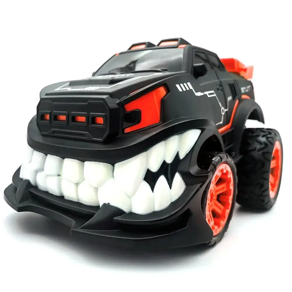 New 85J 2.4G Special Effects 360 Degree Vertical Rotary Remote Control Vehicle Devil Big Tooth Off-Road Electric Model Toy - Цвет: red
