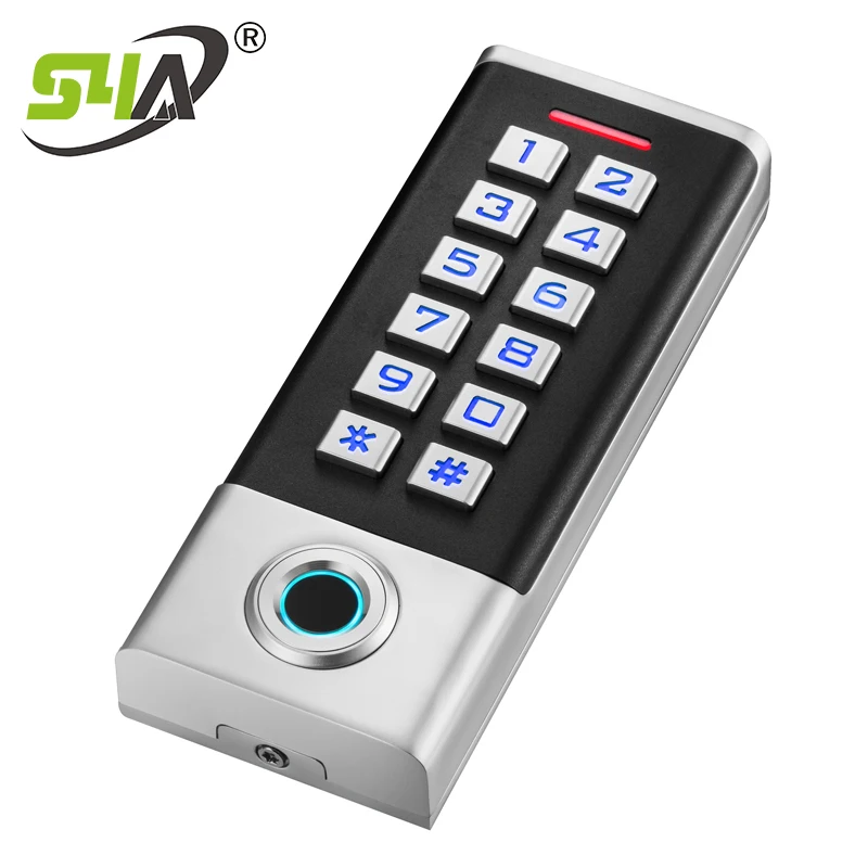 KF1 полупроводниковый металлический отпечаток пальца IP68 Водонепроницаемый RFID автономный контроль доступа поддержка пальца+ RFID+ пароль