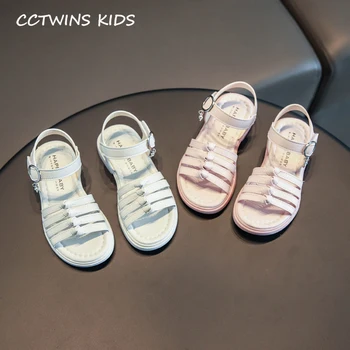 

Kids Shoes 2020 Summer New Baby Brand Princess Sandals For Children Pu Leather Flat Girls Fashion Soft Shoes Toddlers PY-PS-016