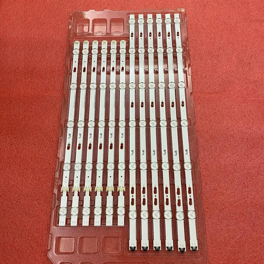 12 шт. Светодиодная лента подсветки для Samsung UN55J6520 UE55J6300 UE55J6370 CY WJ055CGLV1H V5DF 550DCA R2 550DCB
