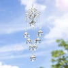 H&D Hanging Crystal Suncatcher with Crystal Ball Prism Rainbow Maker Tree of Life Decor for Garden Outdoor Home Kids Room Window ► Photo 2/6