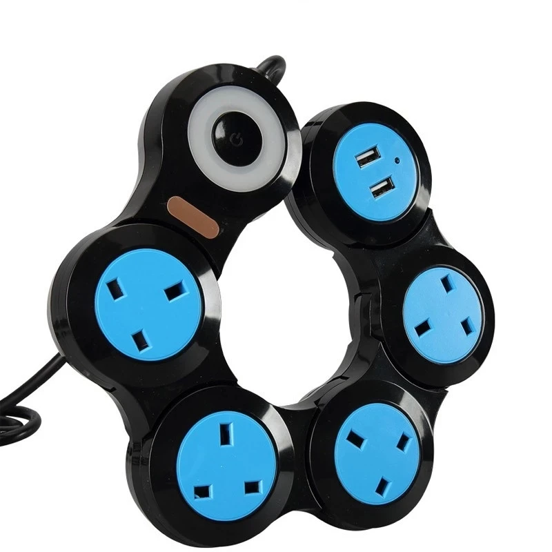 Электрический Мощность полосы гибкий поворотный подвижный розетки штепсельная