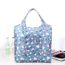 Цветок складные сумки многоразового использования для покупок складной Бакалея нейлоновая Эко сумка-тоут сумка Для женщин сумка для покупок на плечо, сумки в руку#50