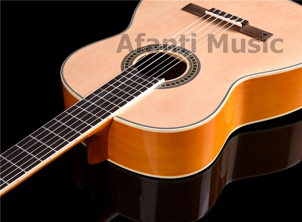 Afanti музыка 39 дюймов Ель и липа Классическая гитара(ACL-1558