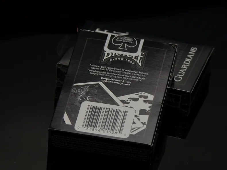 Deck Bicycle Guardians Playing Cards by Theory11 Black Magic Cardistry